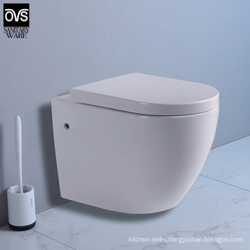 New Design CE Approved European Market Wall Hung Toilet Bath Toilet